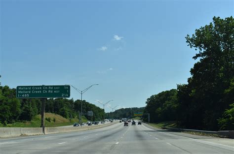 Interstate 85 North Mecklenburg County Aaroads North Carolina