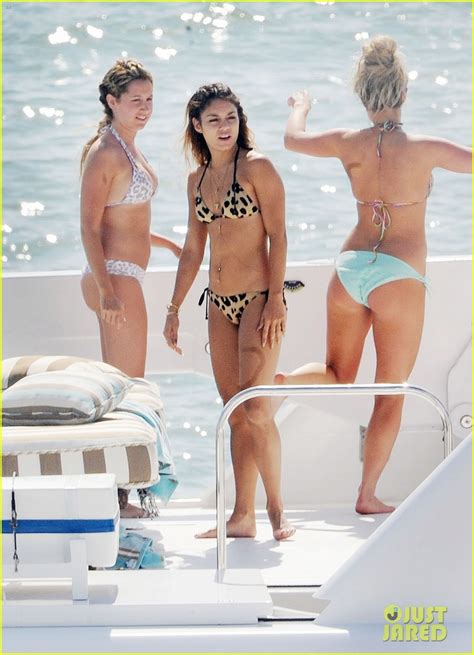 Vanessa Hudgens Bikini Clad Bachelorette With Ashley Tisdale Photo