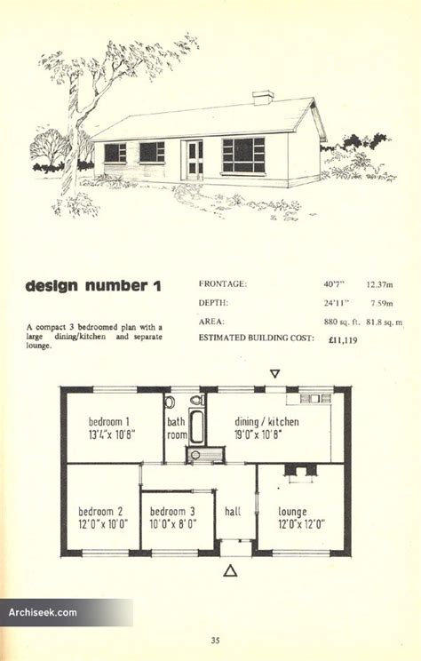 4 Bedroom Bungalow House Plans Ireland