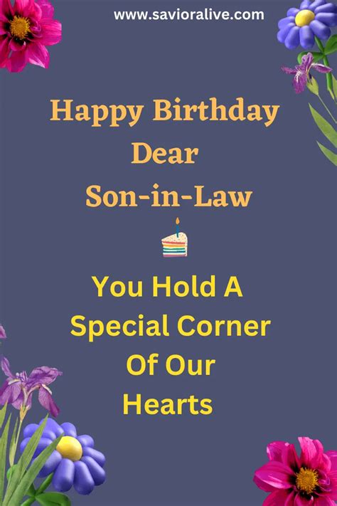 Biblical Birthday Wishes For Son In Law