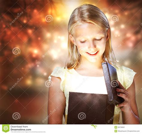 Leah willis looks like a real life barbie and likes to.21:53. Happy Girl Opening A Present Stock Image - Image of dreamy ...
