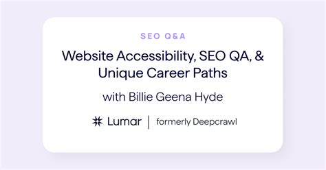 Brightonseo Speaker Interviews Website Accessibility Seo Qa Unique