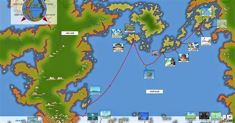 Grand Piece Online Level Map