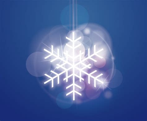 Shiny Snowflake Vector Art And Graphics