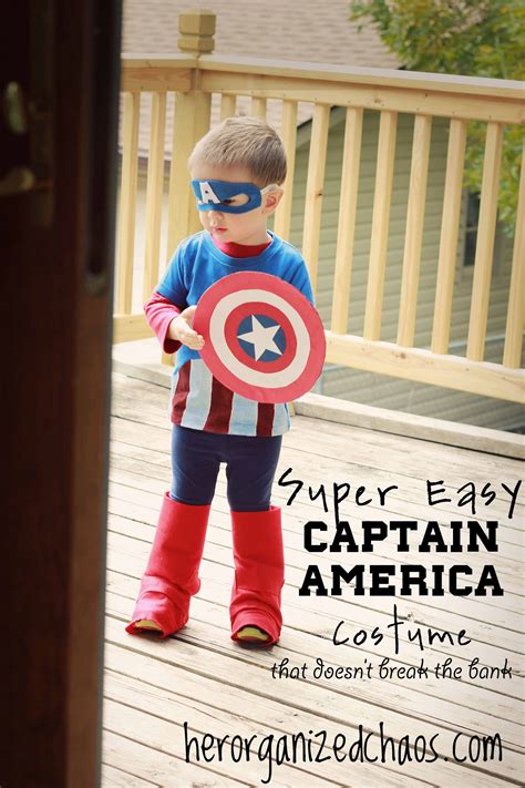 Super Easy Captain America Costume That Doesnt Break The Bank