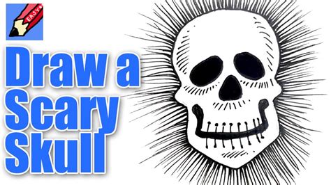 Disable your adblock and script blockers to view this page. How to draw a Scary Skull Real Easy - YouTube