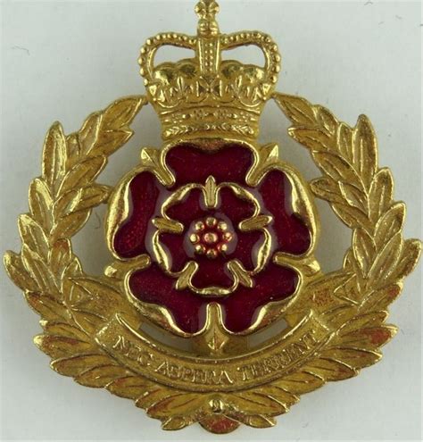 Duke Of Lancasters Regiment Army Cap Badge Duke Of Lancaster Queen