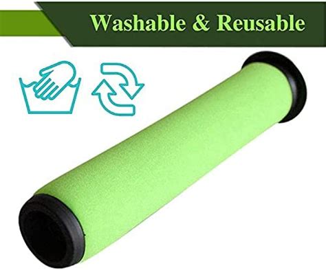 Utiz Washable Dirt Bin Stick Filter For Gtech Airram Mk2 K9 Mk2 Vacuum
