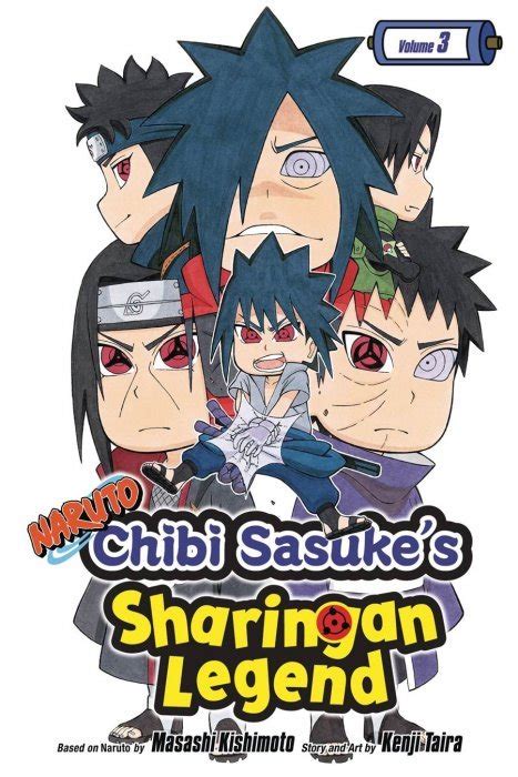 Naruto Chibi Sasukes Sharingan Legend Soft Cover 1 Viz Media