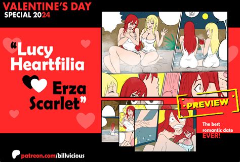 Valentine S Day Lucy And Erza Preview By Billvicious Hentai