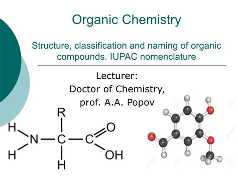 Structure Classification And Naming Of Organic Compounds Iupac Nomenclature Docslib