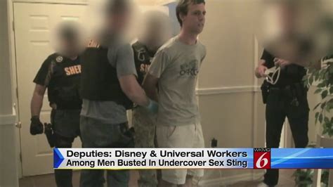 Disney World Universal Orlando Workers Arrested In Sex Sting