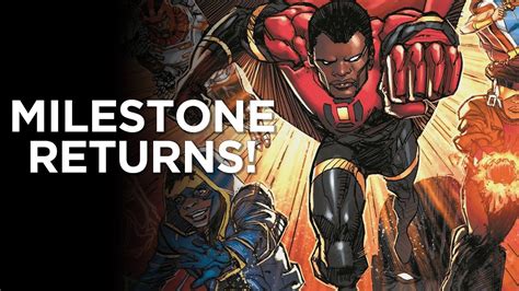Milestone Returns Dc Comics Announces New Static Icon And Rocket And