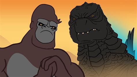 Godzilla Vs Kong Animated Part YouTube