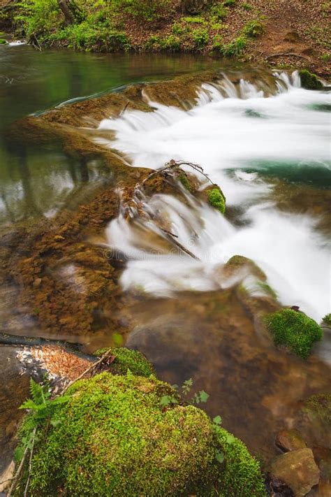 River Flowing Through Rocks Close Up Stock Photo Image Of Beautiful