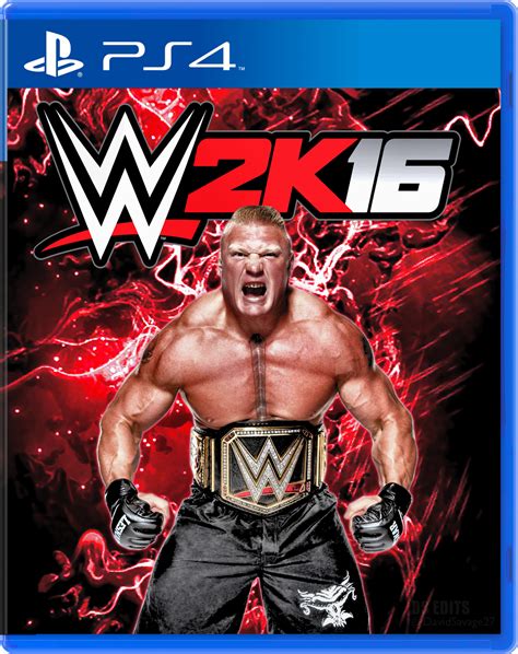 Wwe 2k16 Fan Made Cover Ps4 By Ultimate Savage On Deviantart