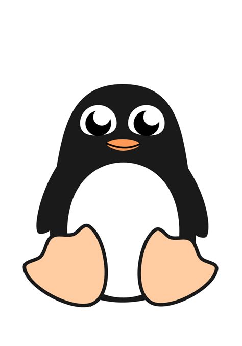 Onlinelabels Clip Art Penguin