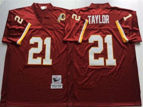 Washington Redskins 21 Sean Taylor Throwback Burgundy Jerseywr21thr