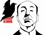 Alfred Hitchcock Logo Art to Edit In: Eps Cdr Jpg Pdf Png | Etsy