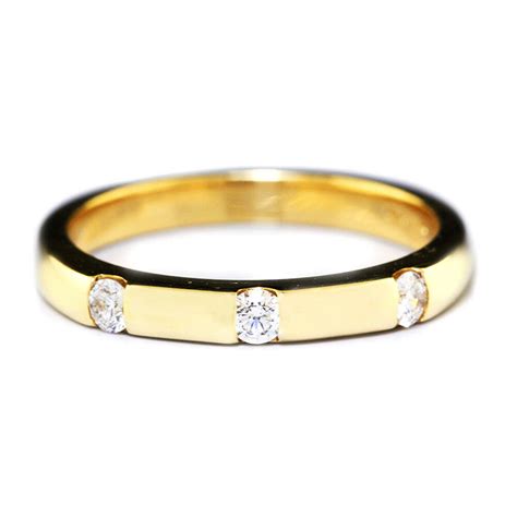 Shop diamond and sapphire wedding rings and other antique and vintage rings from the world's best jewelry dealers. 0.20ctw 3 Round Diamond Bezel Set 14kt Yellow Gold Wedding ...