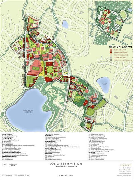 Boston Area College Map