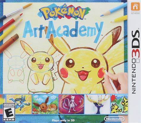 Pokemon Art Academy 3ds Ubicaciondepersonascdmxgobmx