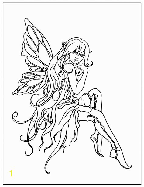 Free Printable Coloring Pages For Adults Dark Fairies