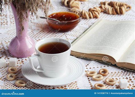 Traditional Russian Tea Party Still Life Stock Photo Image Of Party