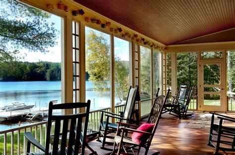 A Lakefront Summer Cabin In Vermont Summer Cabin Rustic Porch