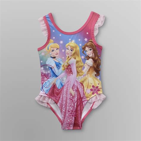 Disney Princess Infant And Toddler Girls Swimsuit
