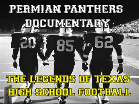 The Permian Panthers Story Lone Star Gridiron