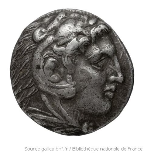 [monnaie tétradrachme argent alexandre iii le grand pella macédoine] gallica