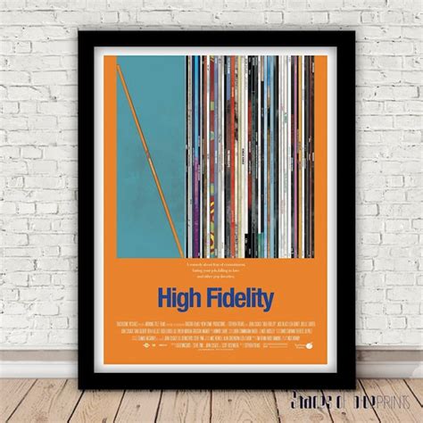 High Fidelity Poster Etsy