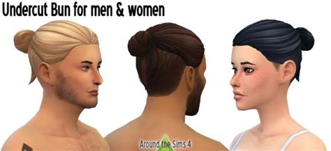 Sims 4 Undercut Cc