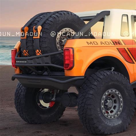 2021 Ford Bronco Rendered With Offroad Ford Performance Parts