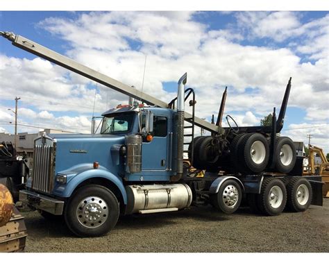 2008 Kenworth W900 Logging Truck For Sale Rickreall Or