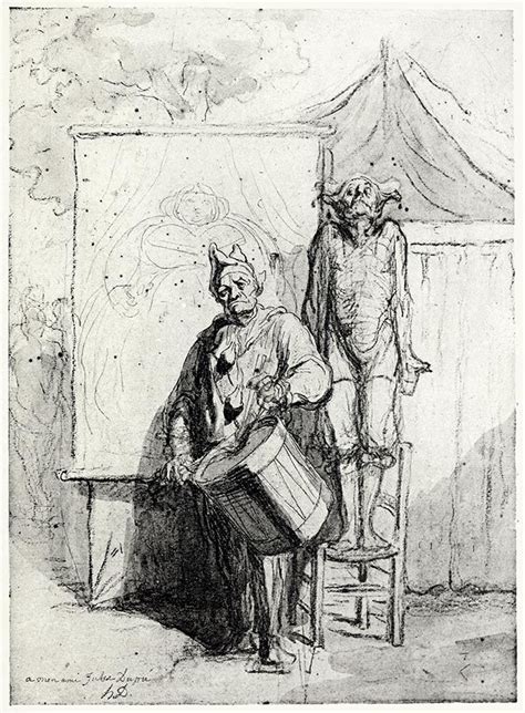 honoré daumier french 1808 1879 the saltimbanques 1868