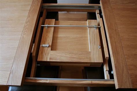 What kind of table expands to twice its size? butterfly extending table mechanism | Extending table, Wood table, Table