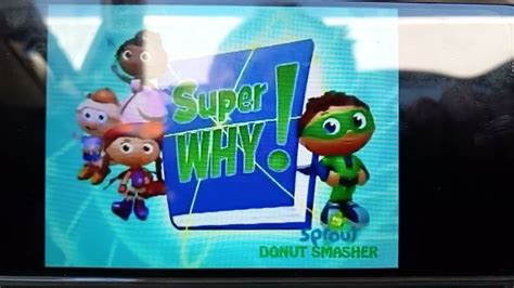 The Sprout Sharing Show Super Why Opening And Closing Youtube