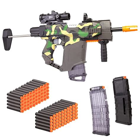 Buy Toy Gun For Nerf Guns Automatic Sniper With Scope 3 Modes Toy