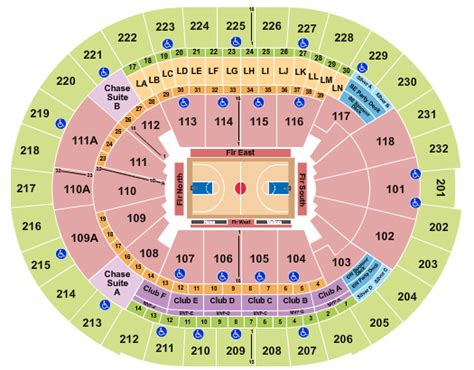 Amway Center Seating Chartsrows Seat Numbers And Club Seats