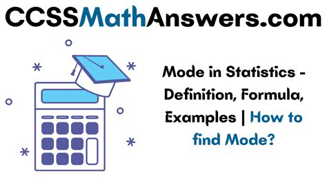Mode In Statistics Definition Formula Examples How To Find Mode