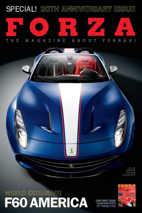 Forza 20th Anniversary Poster Forza The Magazine About Ferrari