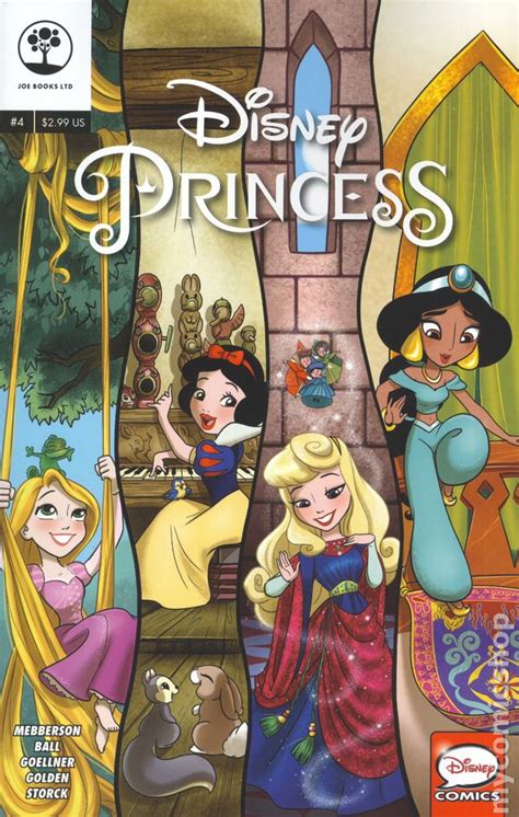 Disney Princess 2016 Joe Books Comic Books