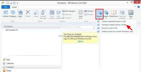 How To Transfer Outlook Express Address Book Contacts To Windows Live
