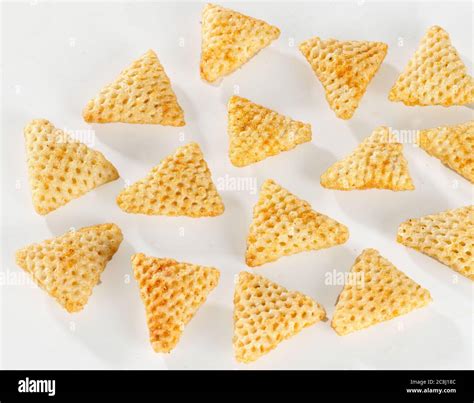 Triangle Shape Fryums Papad Is A Crunchy Snack Pellets Tri Angle Corn Puff Snacks Or Namkeen