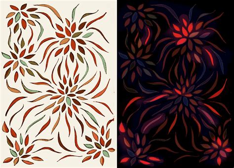 New Floral Textile Design Print Surface Design