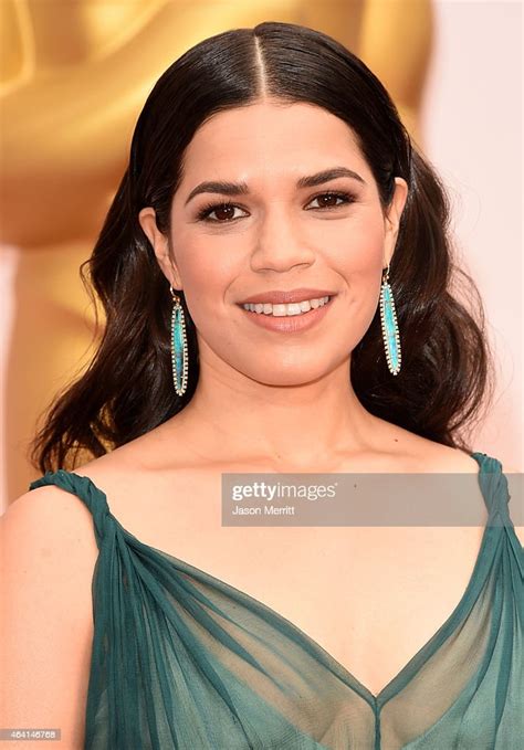 Actress America Ferrera Attends The 87th Annual Academy Awards At
