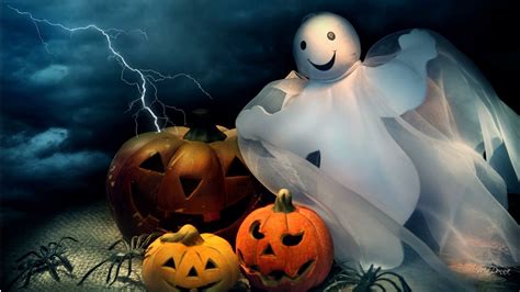 Halloween Full Hd Wallpaper And Background Image X Id