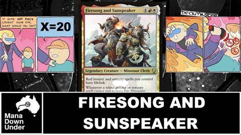 The end of an era. MTG Commander Deck Idea - Firesong and Sunspeaker - YouTube